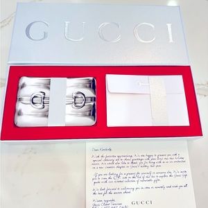 Gucci | Bags | Gucci Horsebit Holiday Stationary Thank You Notes ...